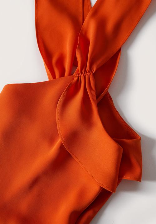 MANGO - One-piece suit mirlo - orange