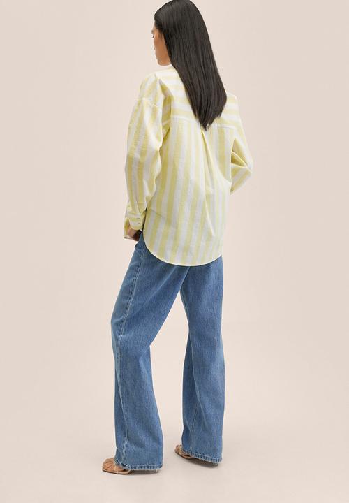 MANGO - Shirt orlegi - yellow
