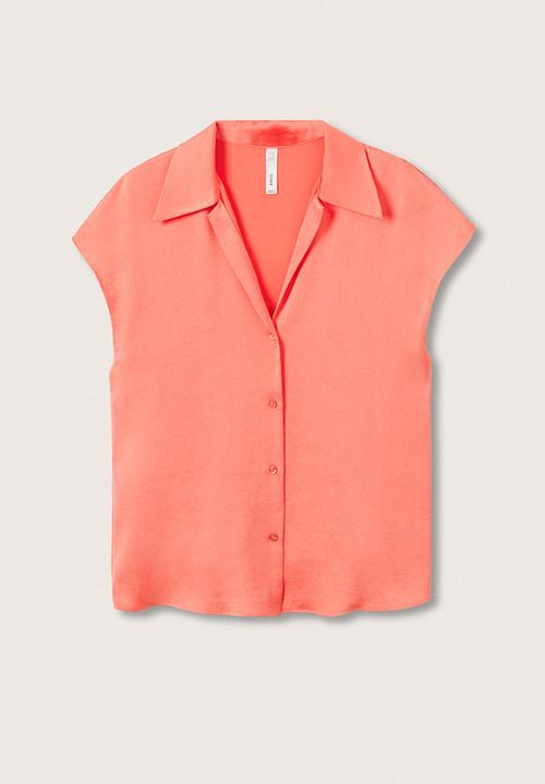 MANGO - Shirt sassa - bright red