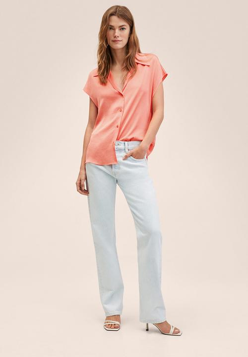 MANGO - Shirt sassa - bright red