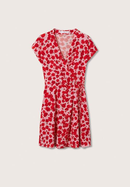 MANGO - Dress gali - medium red