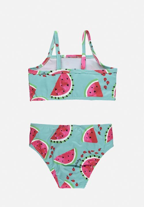 UP Baby - Upf 50+ protection bikini - green