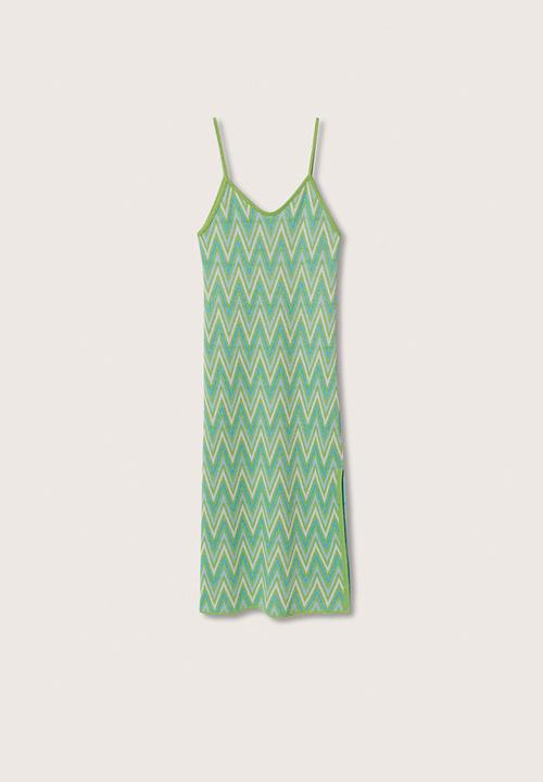 MANGO - Dress massiel - green