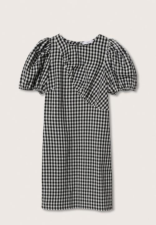 MANGO - Dress monte2 - black