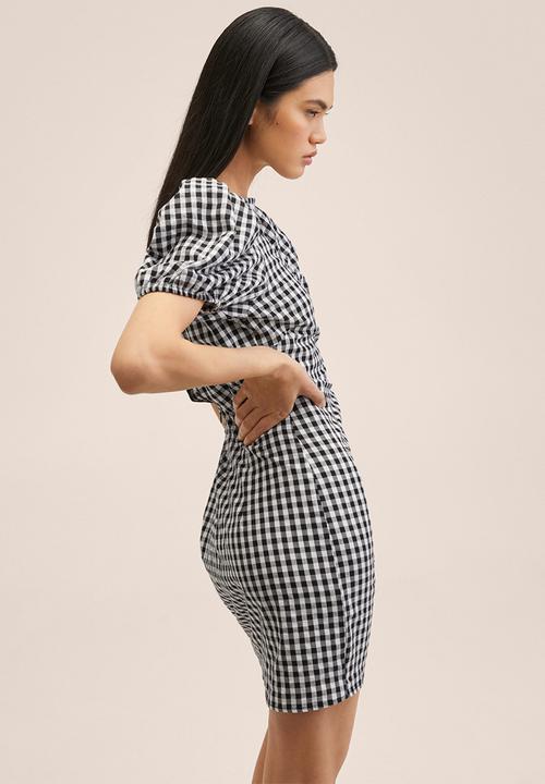 MANGO - Dress monte2 - black