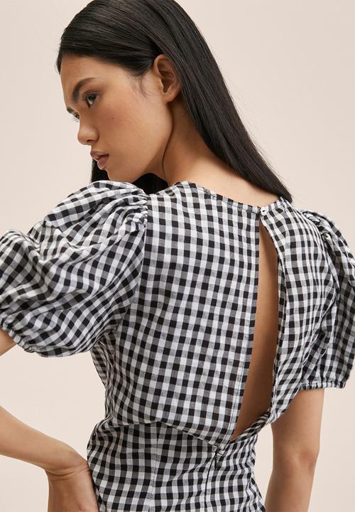 MANGO - Dress monte2 - black