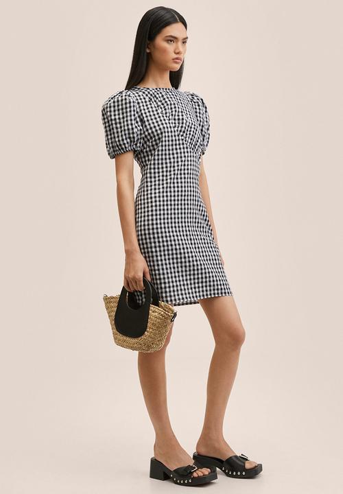 MANGO - Dress monte2 - black