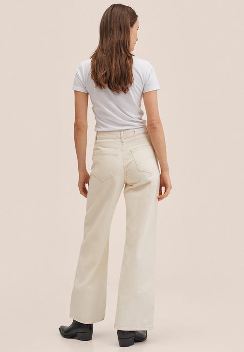 MANGO - T-shirt pstmng - white