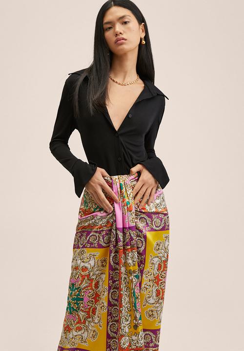 MANGO - Skirt donna - medium purple