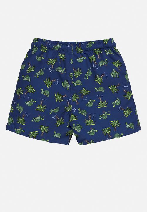 UP Baby - Microfiber bermuda - navy