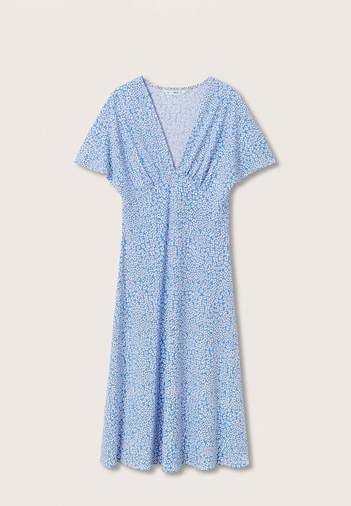 MANGO - Dress manzano - medium blue