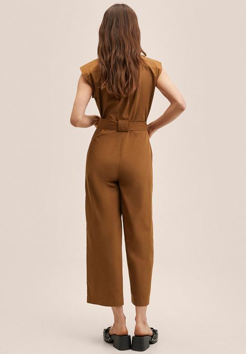 MANGO - One-piece suit amy - medium orange