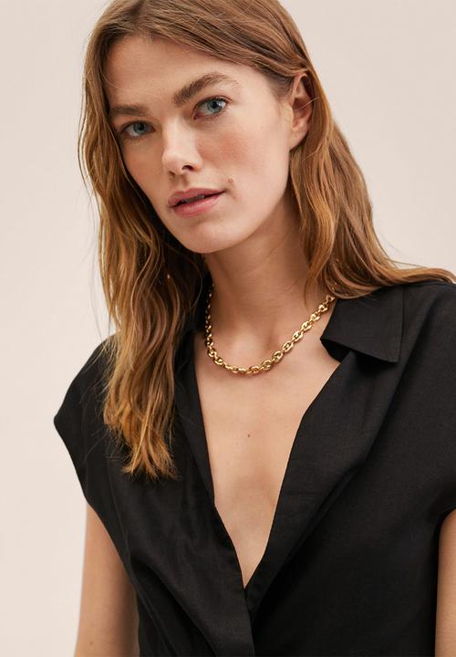 MANGO - Dress jero - black