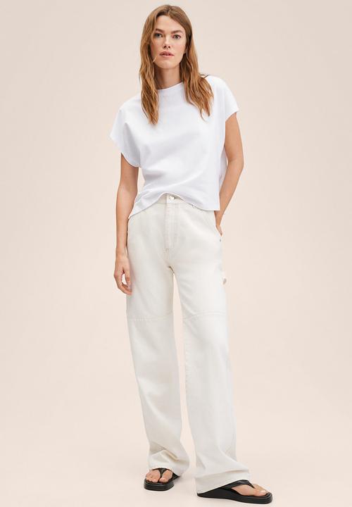 MANGO - T-shirt mirabel - white