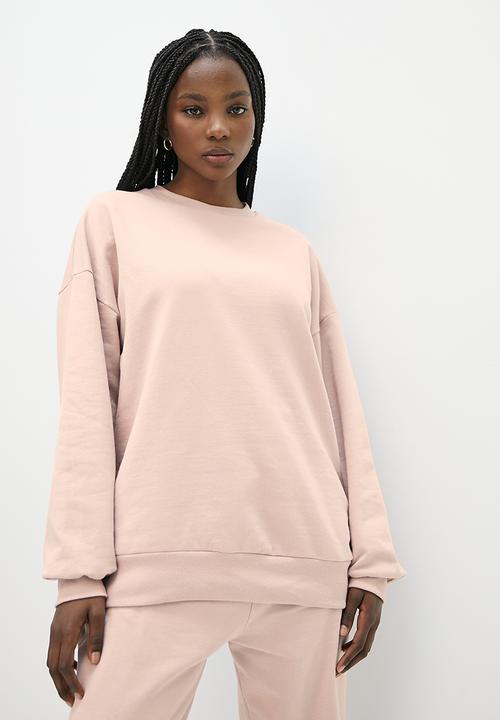 Superbalist - Slouch crew neck - dusty pink