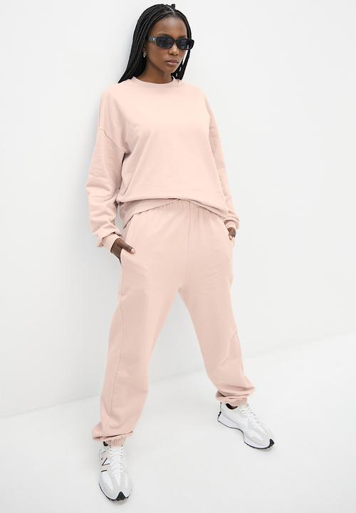 Superbalist - Slouch crew neck - dusty pink