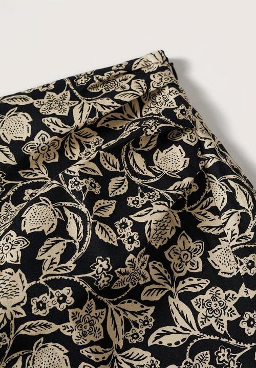 MANGO - Skirt minigi2 - black