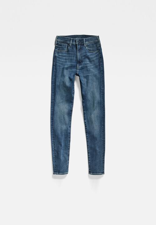 G-STAR - Kafey ultra high skinny - faded cascade