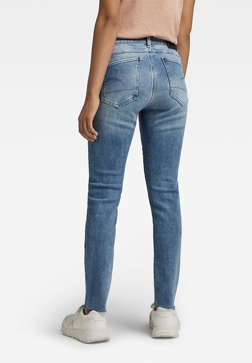 G-STAR - Lhana skinny ankle - lt indigo aged