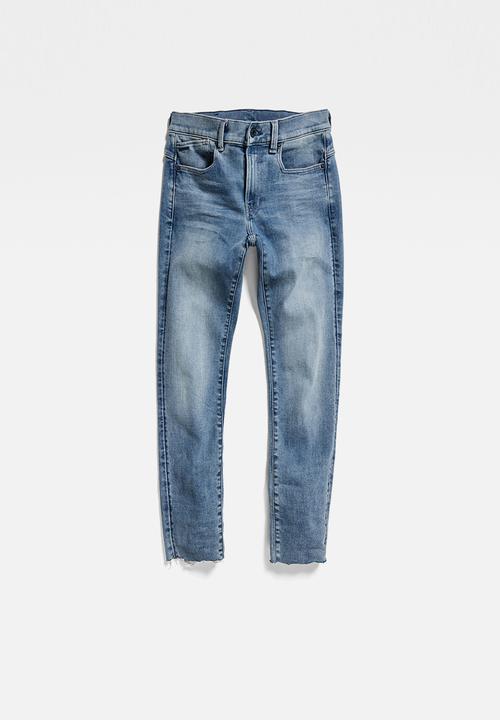 G-STAR - Lhana skinny ankle - lt indigo aged