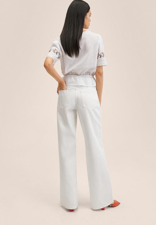 MANGO - Blouse amelie - natural