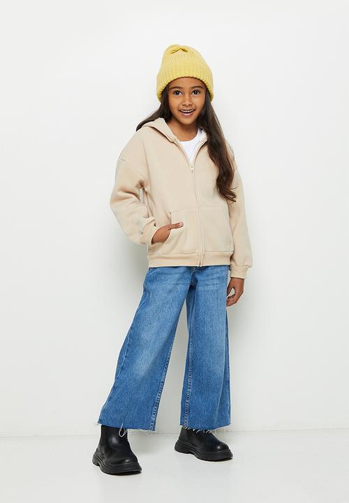 Superbalist Kids - Zip through hoodie - beige