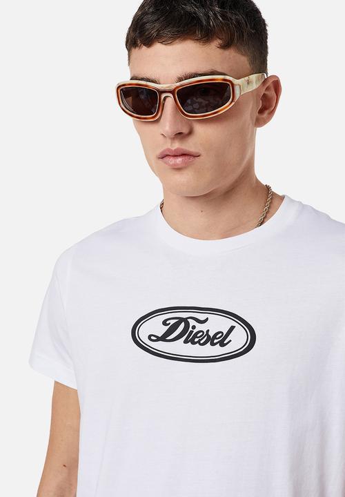 Diesel  - T-diegor-c14 t-shirt - white 