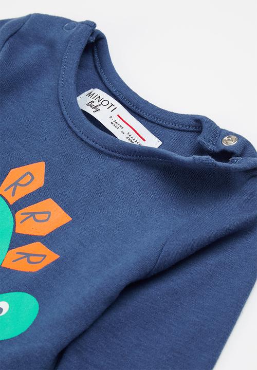 MINOTI - 3-Pack long sleeve tees - multi