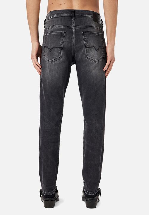 Diesel  - D-yennox tapered jeans - dark wash grey
