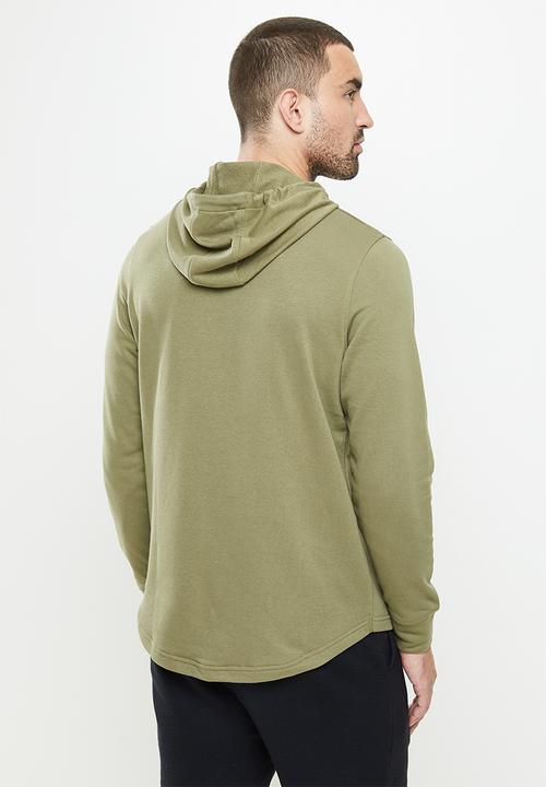 Under Armour - UA Rival Terry Logo Hoodie - tent & team orange