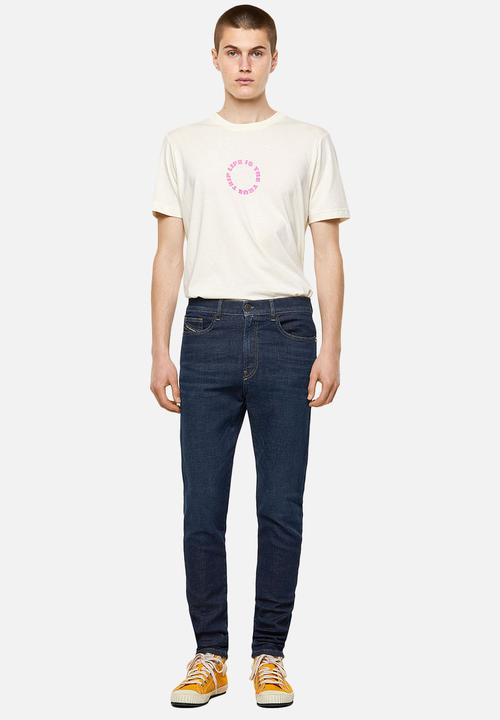 Diesel  - D-amny-y-t l.32 sweat jeans - dark wash blue