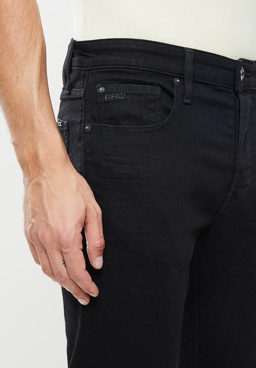 G-STAR - 3301 Slim - pitch black