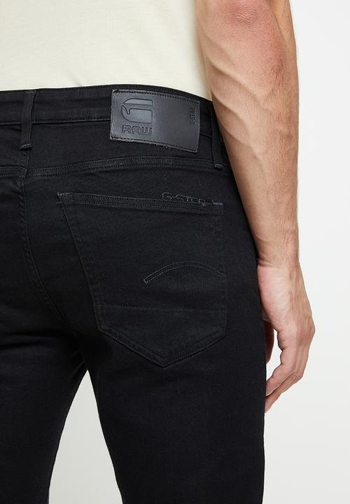 G-STAR - 3301 Slim - pitch black