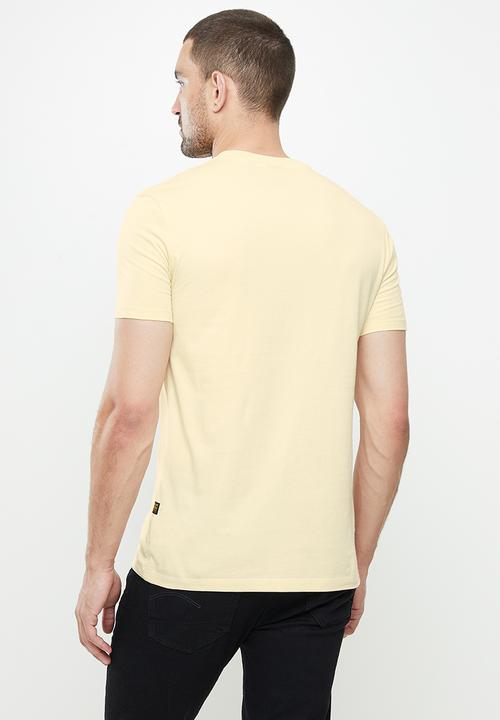 G-STAR - Raw. slim r tee - ecru