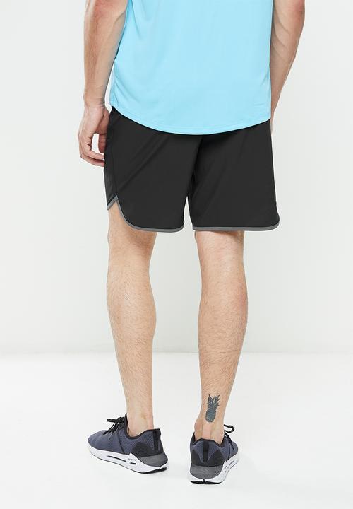Under Armour - Ua hiit woven shorts - black & pitch grey