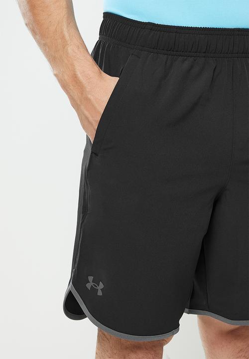 Under Armour - Ua hiit woven shorts - black & pitch grey