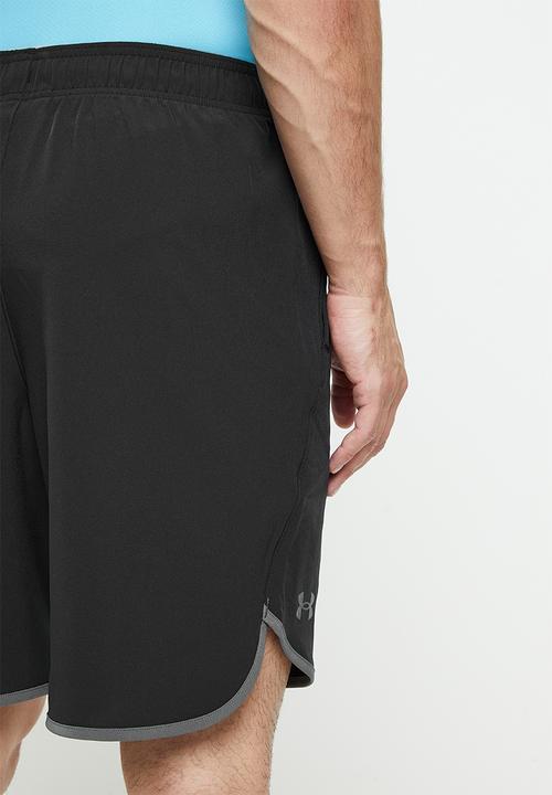 Under Armour - Ua hiit woven shorts - black & pitch grey