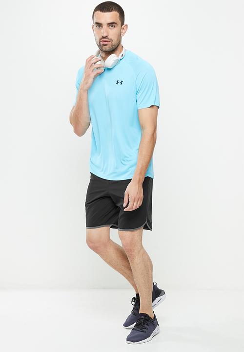 Under Armour - Ua hiit woven shorts - black & pitch grey
