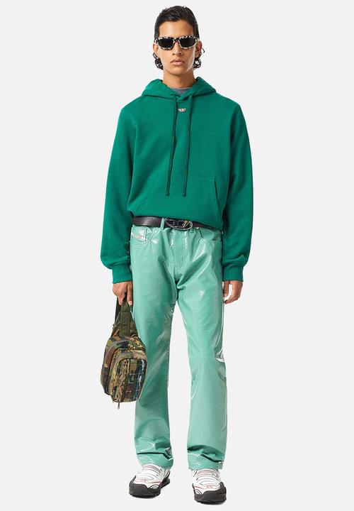 Diesel  - S-ginn-hood-d sweat-shirt - blue 