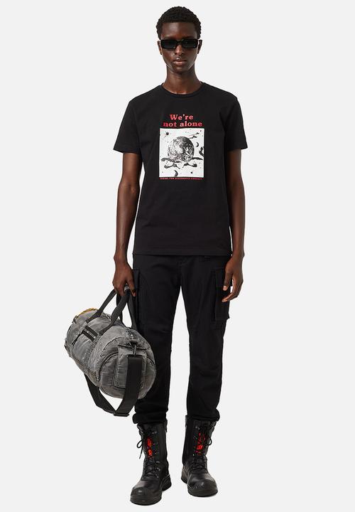 Diesel  - T-diegos-b19 T-shirt - black 