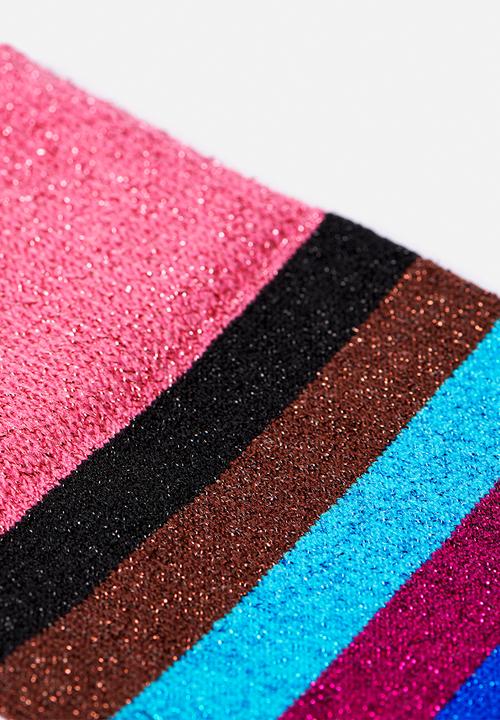 Happy Socks - Pride rainbow socks - white