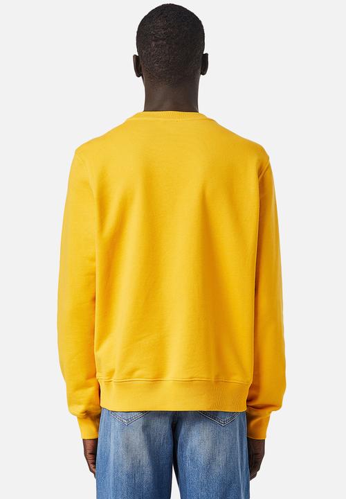 Diesel  - S-ginn-c3 sweat-shirt - yellow 