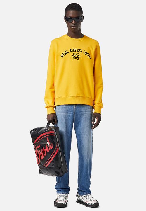 Diesel  - S-ginn-c3 sweat-shirt - yellow 