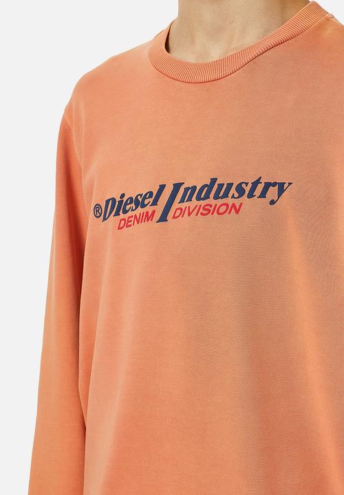 Diesel  - S-ginn-ind sweat-shirt - orange 