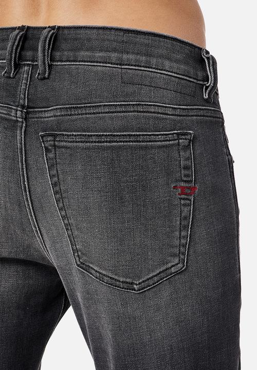 Diesel  - 1979 sleenker l.32 trousers - black/dark grey 