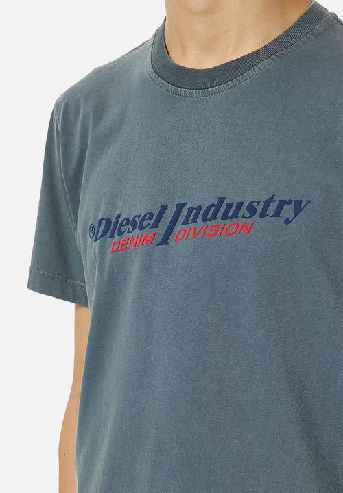 Diesel  - T-diegor-ind t-shirt - blue 