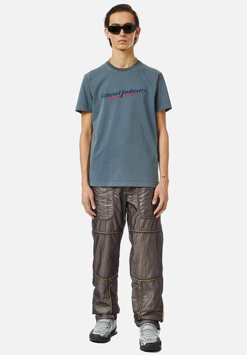 Diesel  - T-diegor-ind t-shirt - blue 