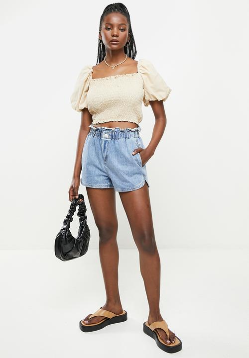 Glamorous - Ladies shorts - vintage wash