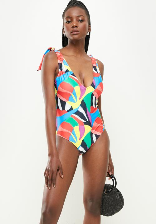 Trendyol - Abstract pattern swimwear - multi