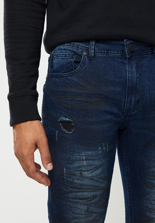 S.P.C.C - Atalier trench fit  jeans  - indigo